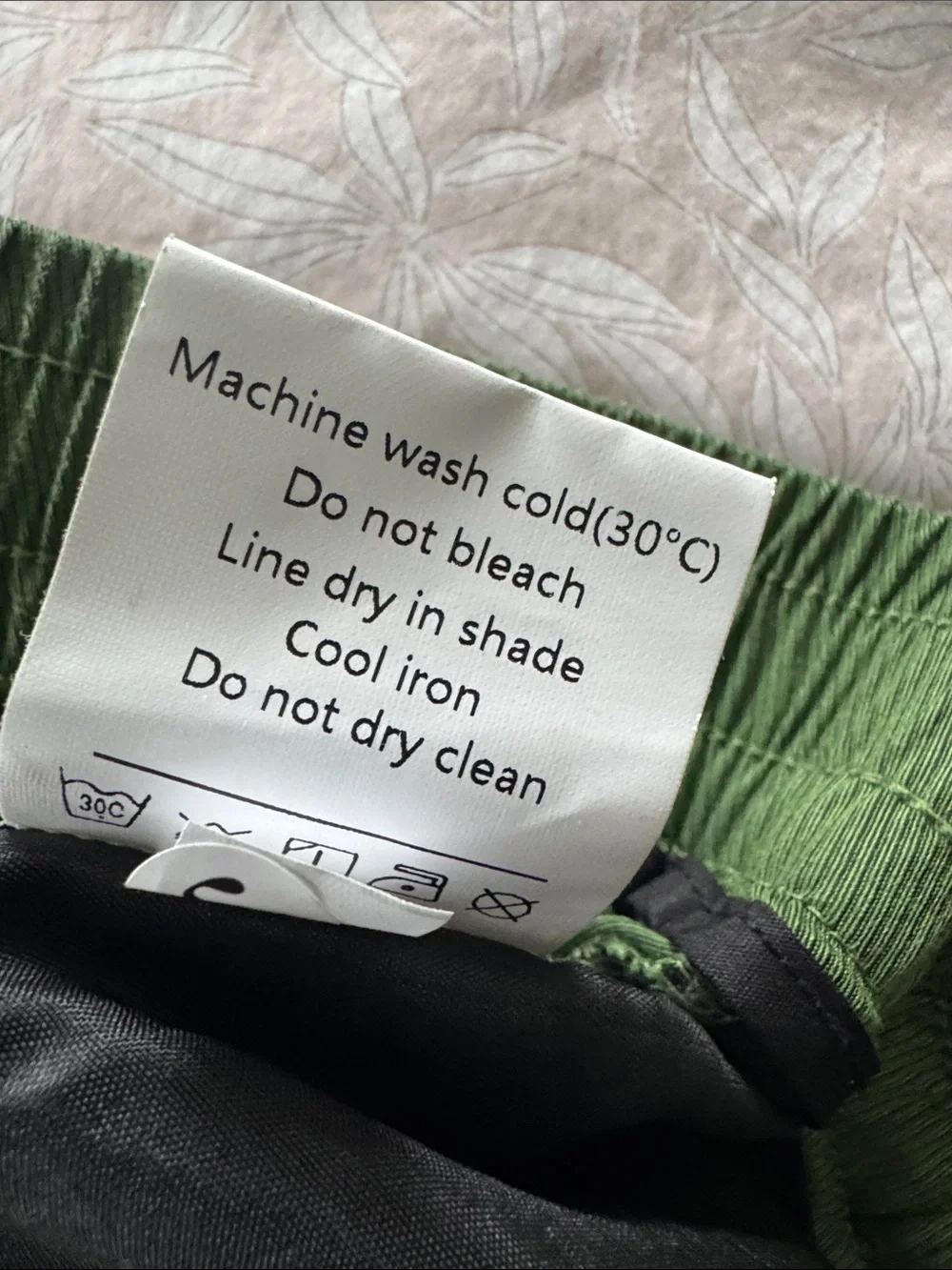 Nautica Olive Green Men's Jogger Pants - Picture 5 of 5